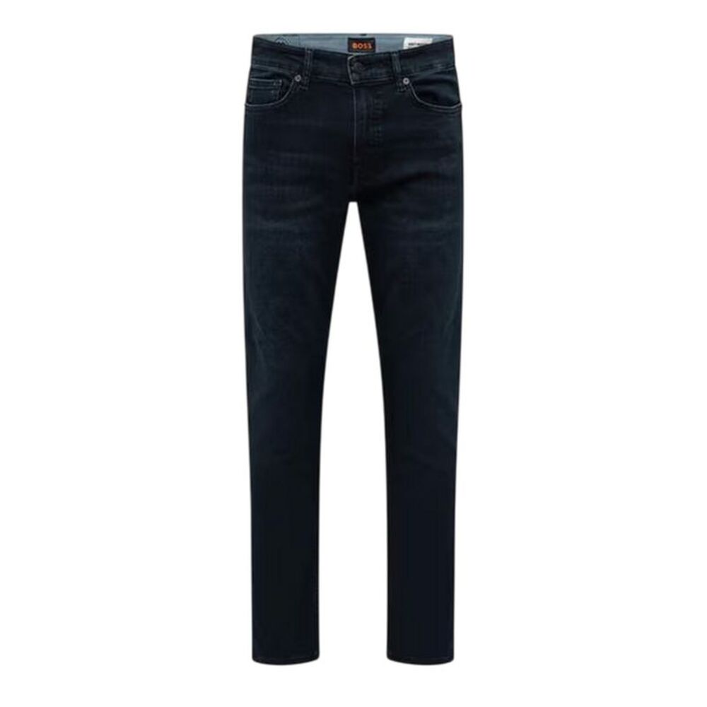 Boss Mens Delaware Dark Wash Slim Jeans / Dark Blue
